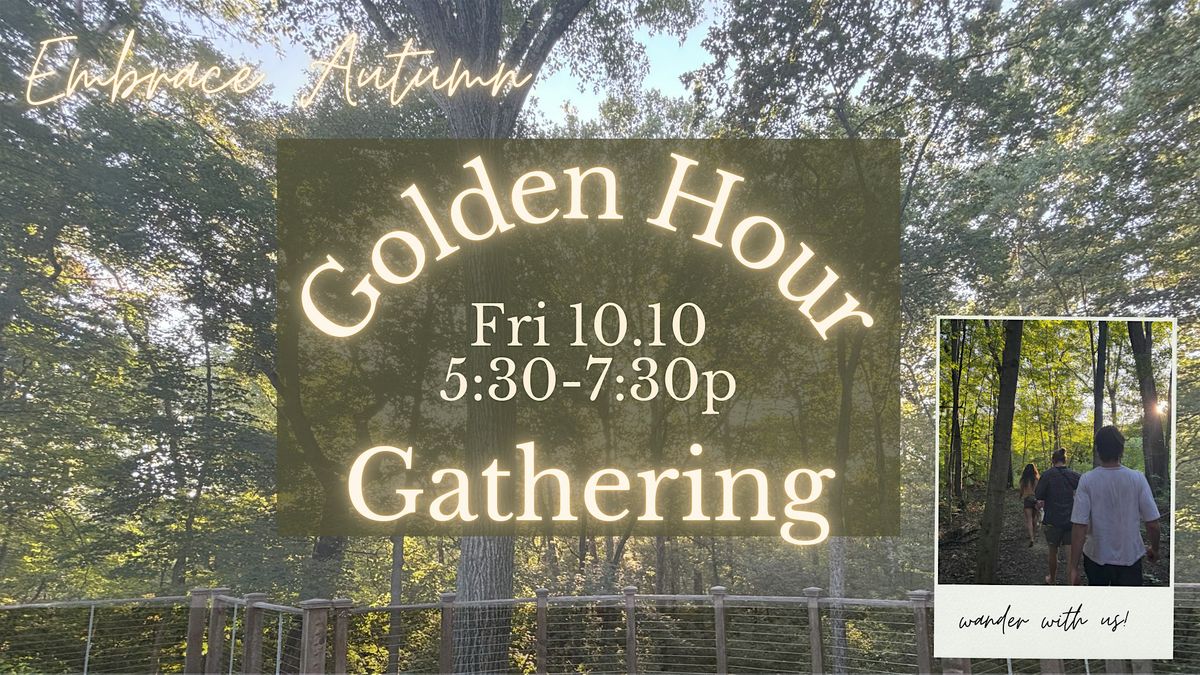 Autumn Golden Hour Gathering