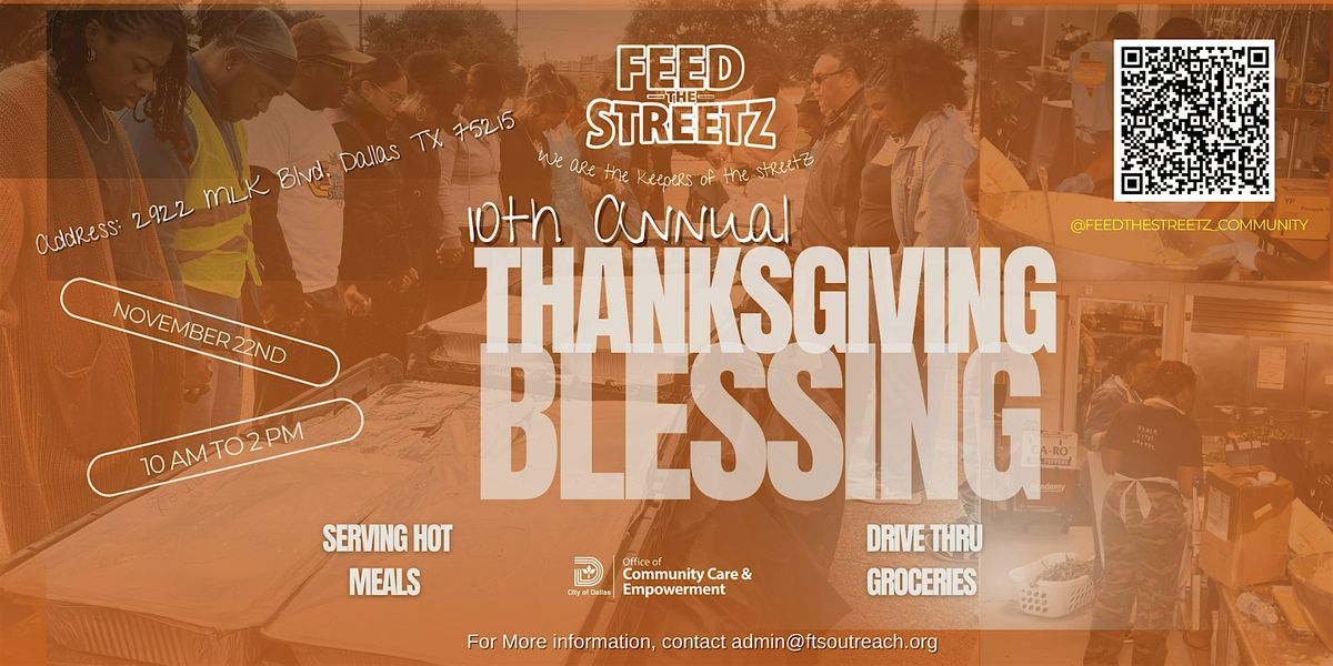10th Annual Thanksgiving Blessing