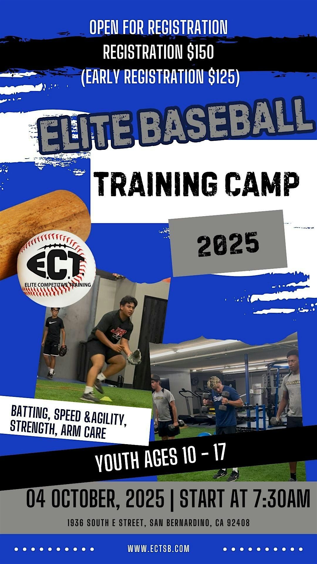 Elite Baseball Training Camp