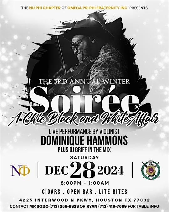 The 3rd Annual Winter Soiree - \u201cA Chic Black & White Affair\u201d