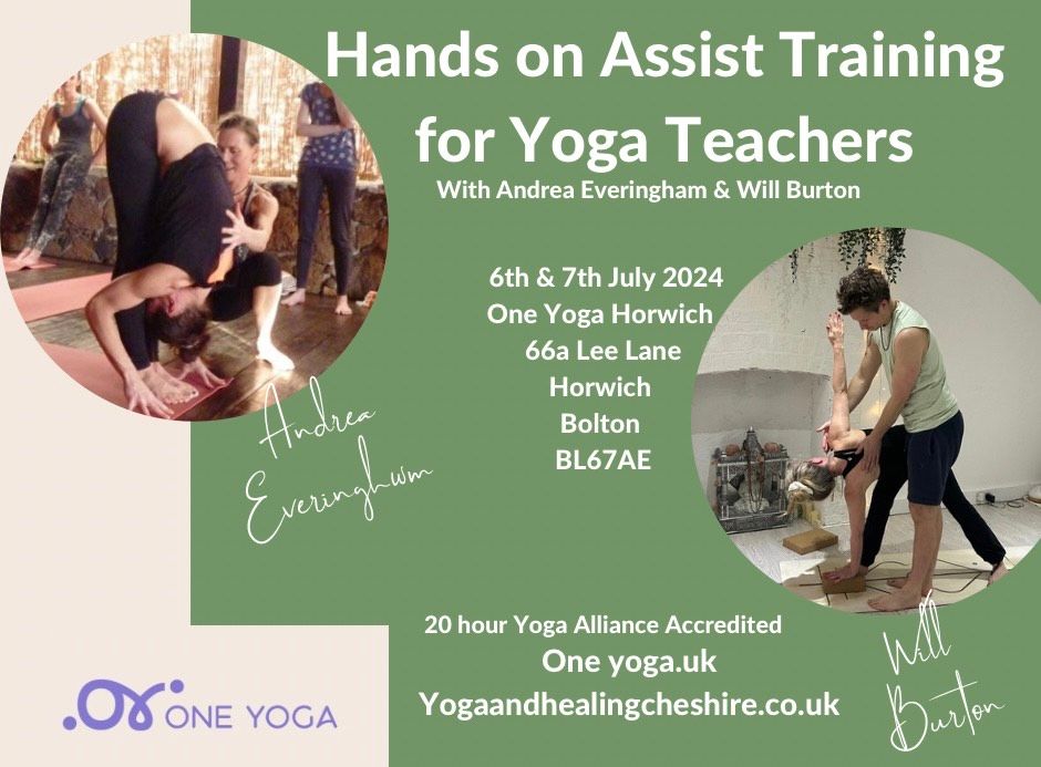 Hands on Assists & Effective Sequencing for Yoga Teachers