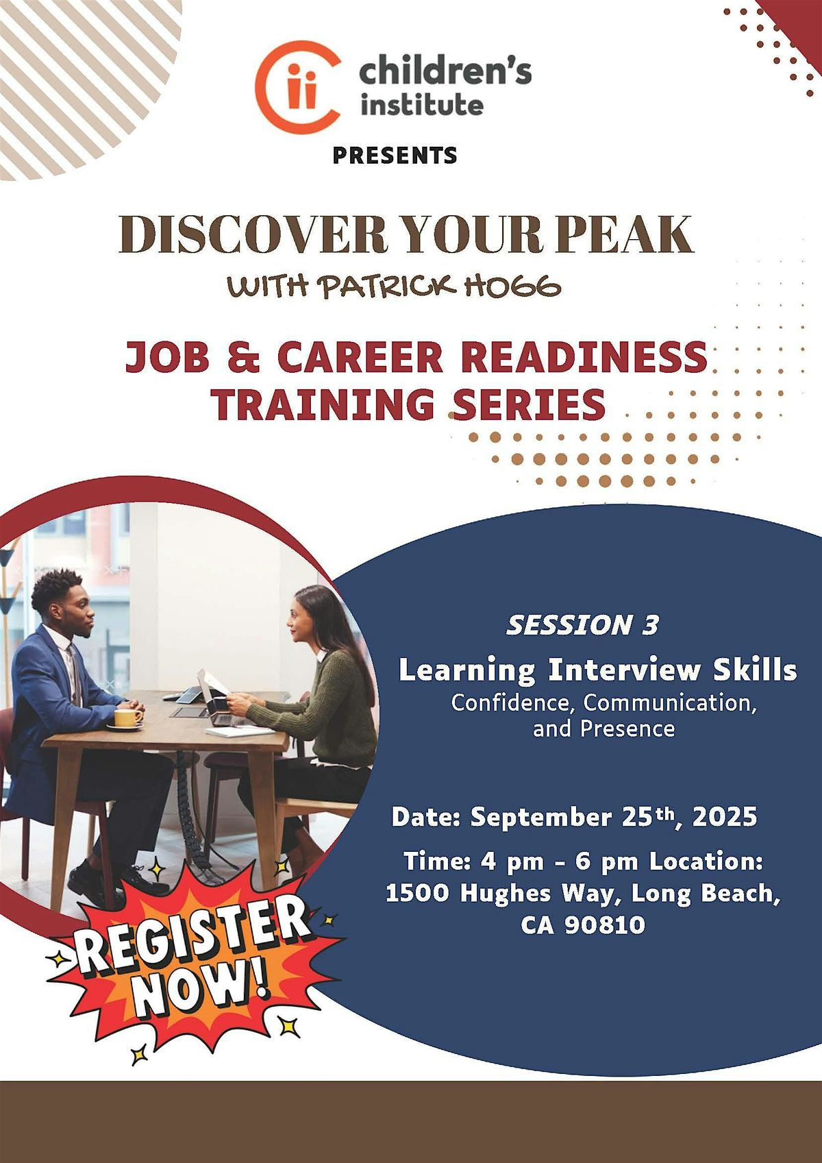 DYP Job & Career Readiness Training Series