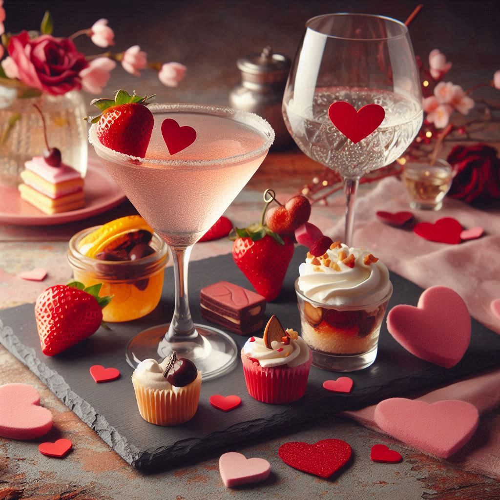 Valentines Cocktail & Dessert Pairing