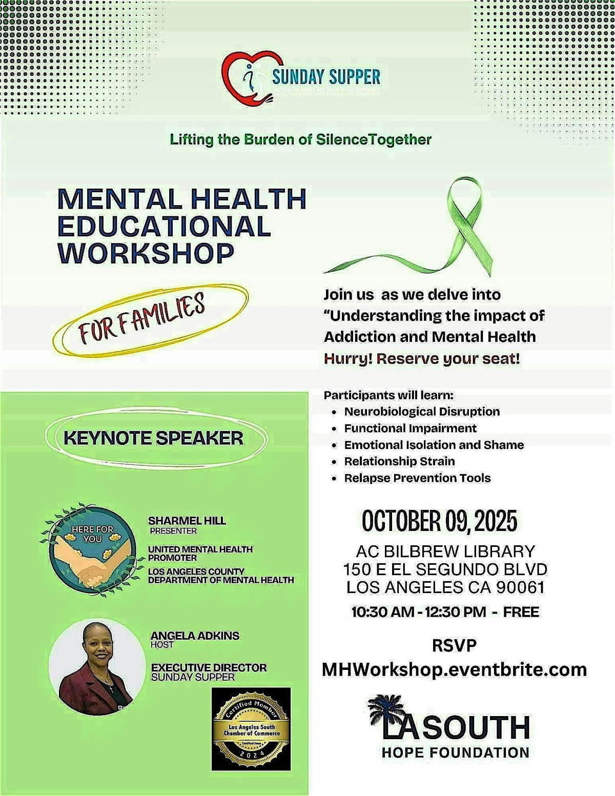 Mental Health Educational Workshop for Families