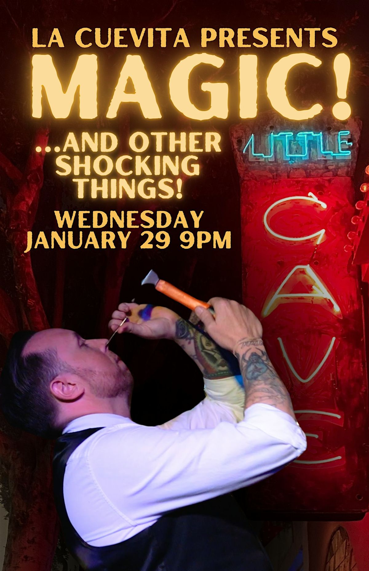 Magic & Other Shocking Things! The most sensational magic show in LA!