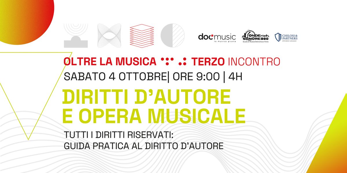 Oltre La Musica - Tutti i diritti riservati: guida al diritto d'autore
