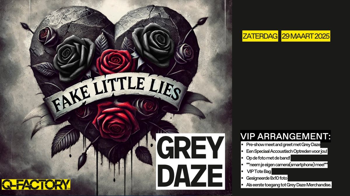 Grey Daze in Concert + VIP Experience