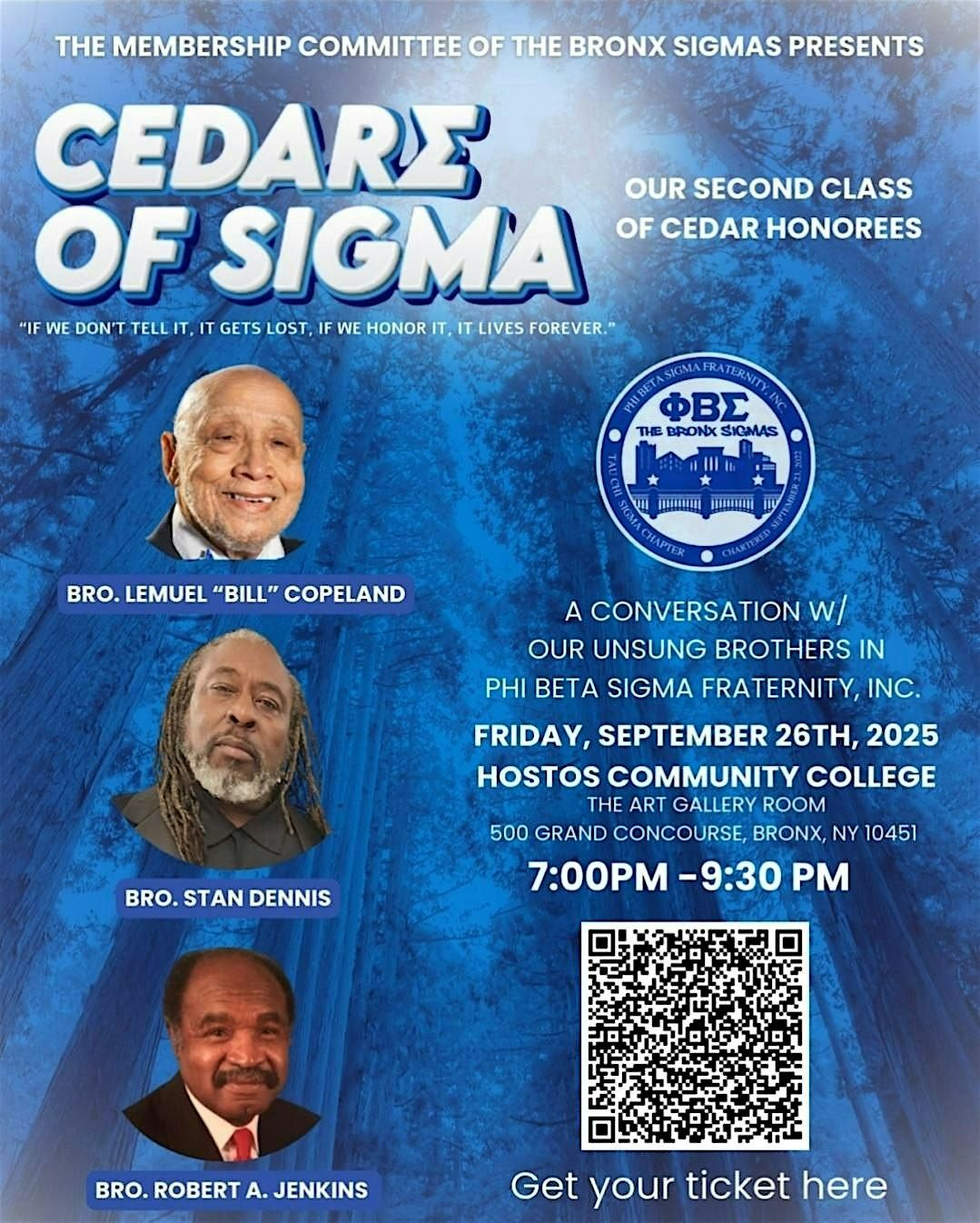 Cedars Of Sigma. Conversation amongst Giants