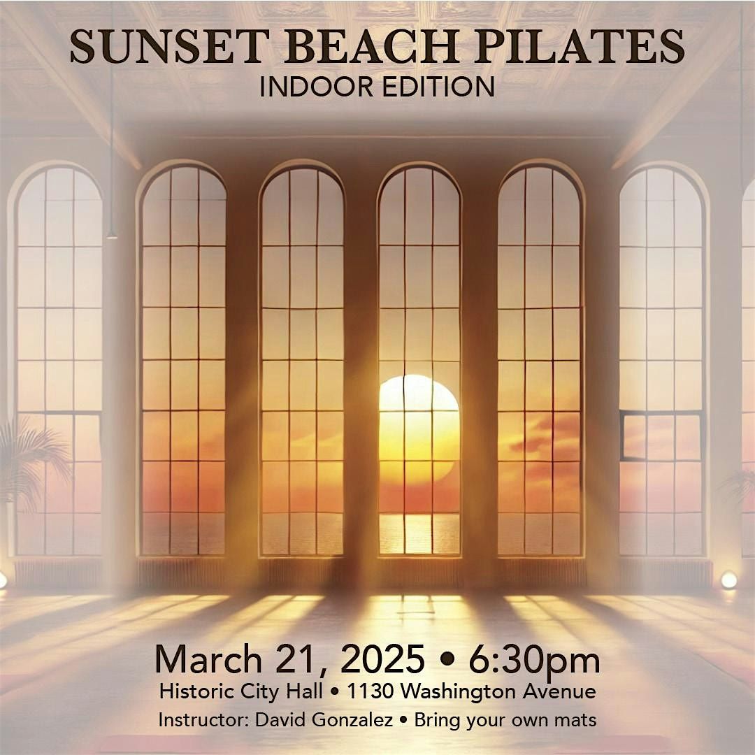 Pride in Motion: Sunset Beach Pilates  *Indoor Edition*