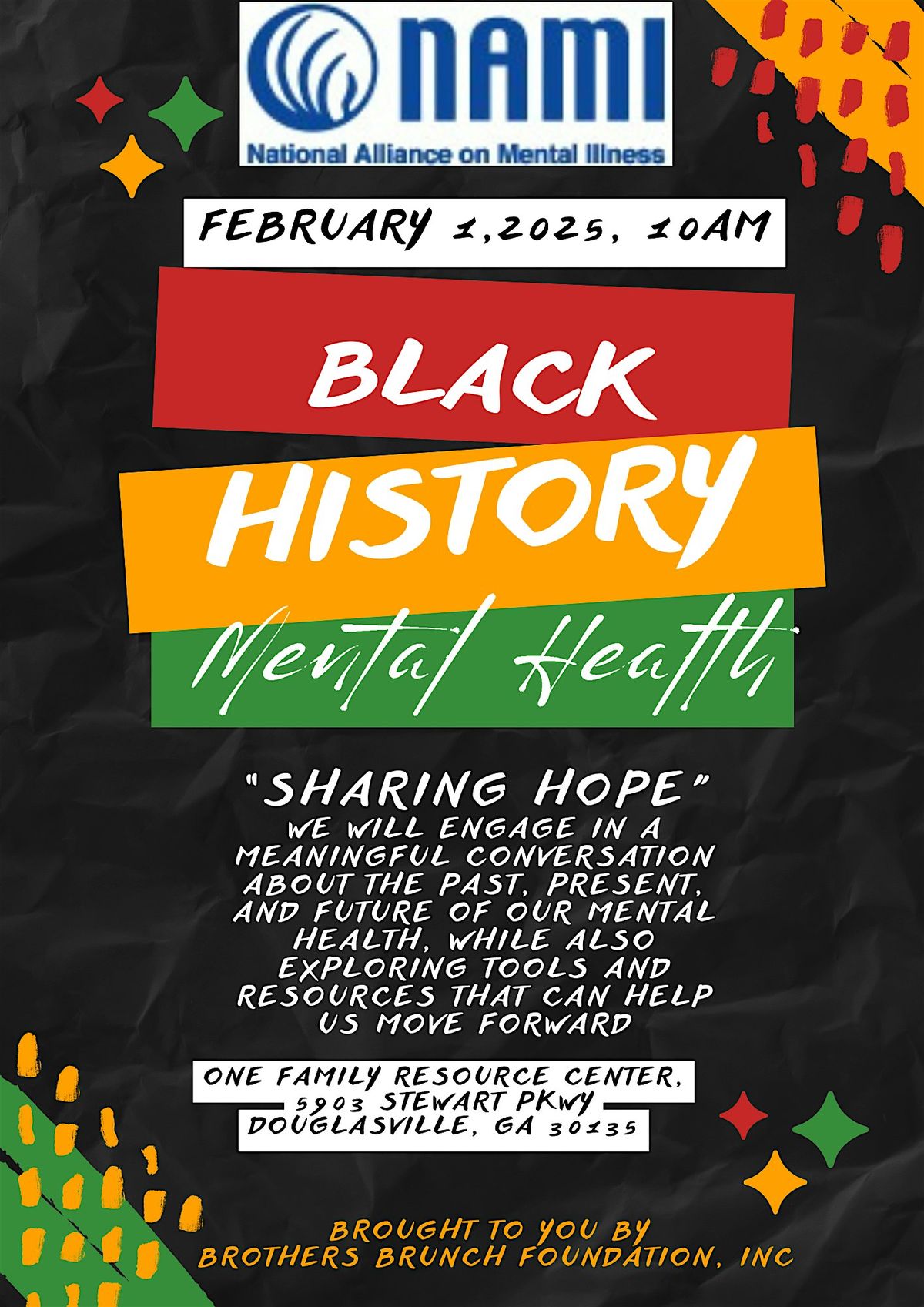 BBF Presents NAMI "Sharing Hope" for the African American Community