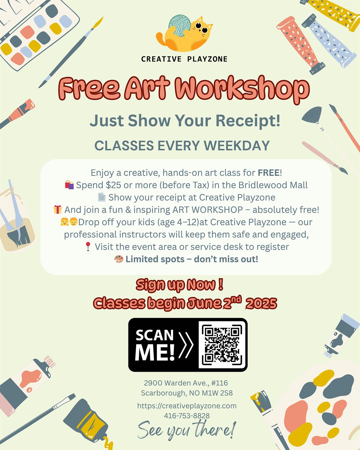 Free Art Workshop for Kids