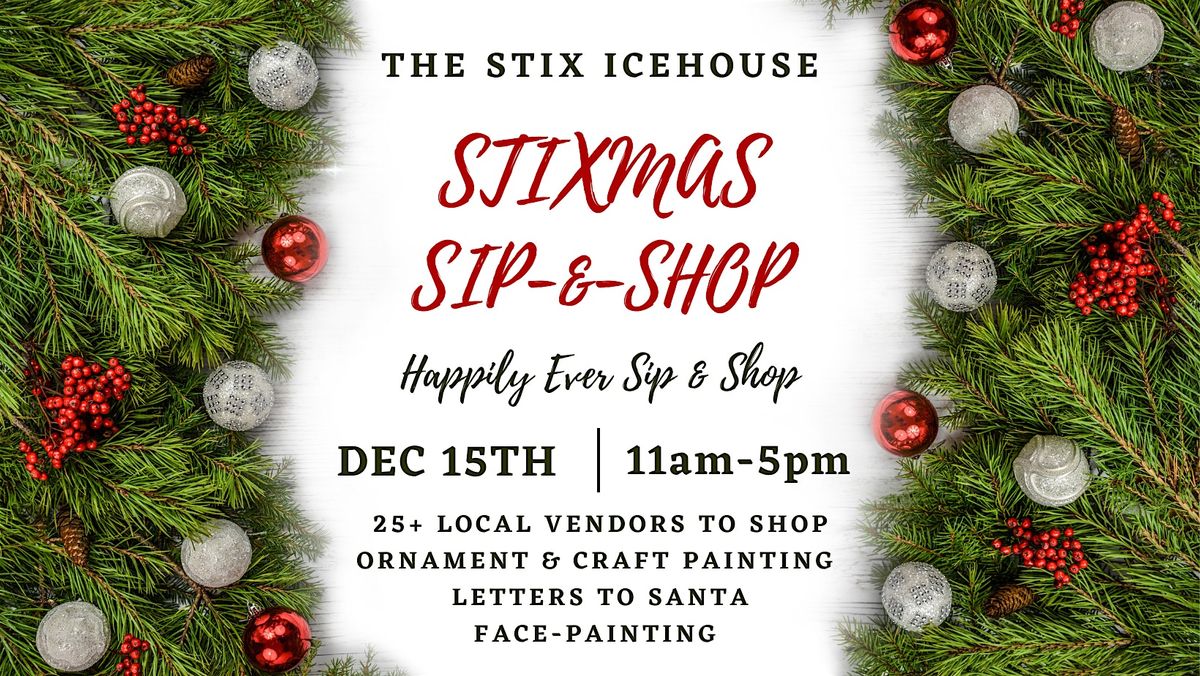 Mckinney Stixmas Sip & Shop