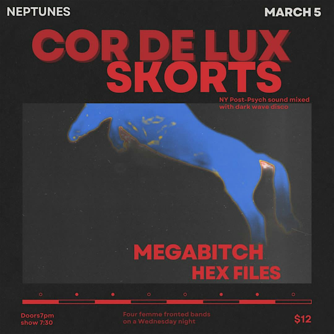 COR DE LUX \/\/ SKORTS \/\/ MEGA BITCH \/\/ HEX FILES