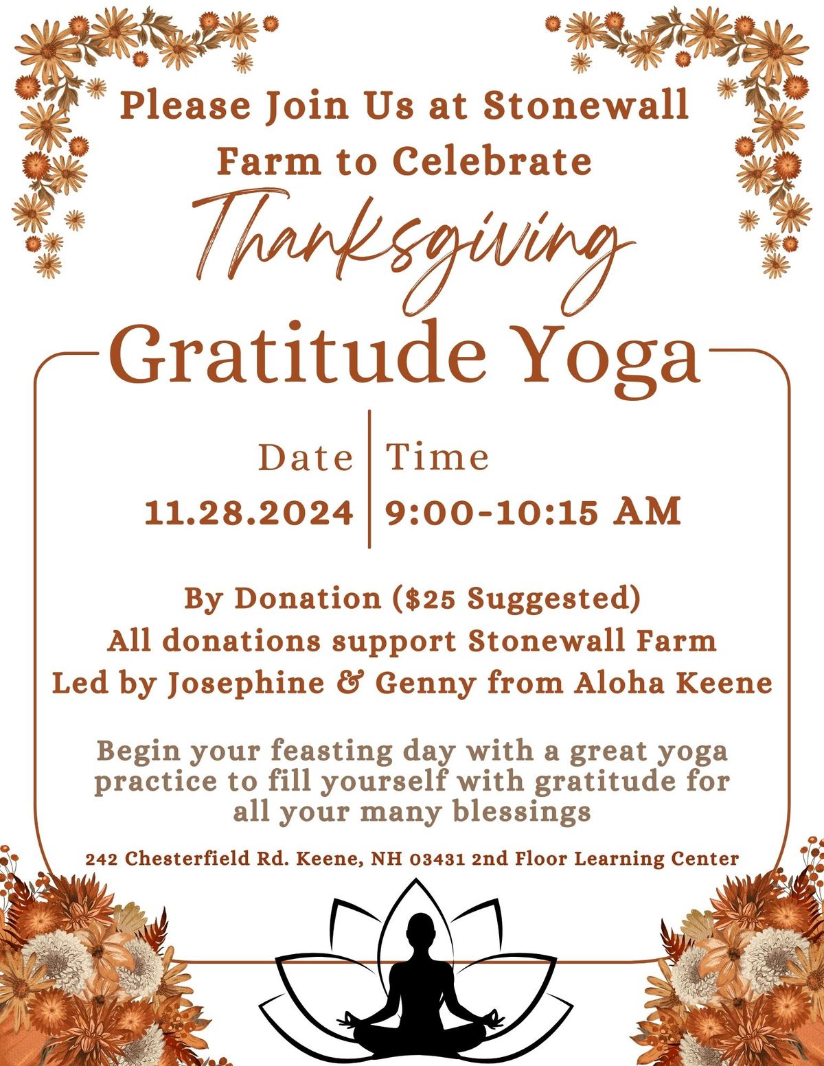 Gratitude Yoga with Aloha Keene