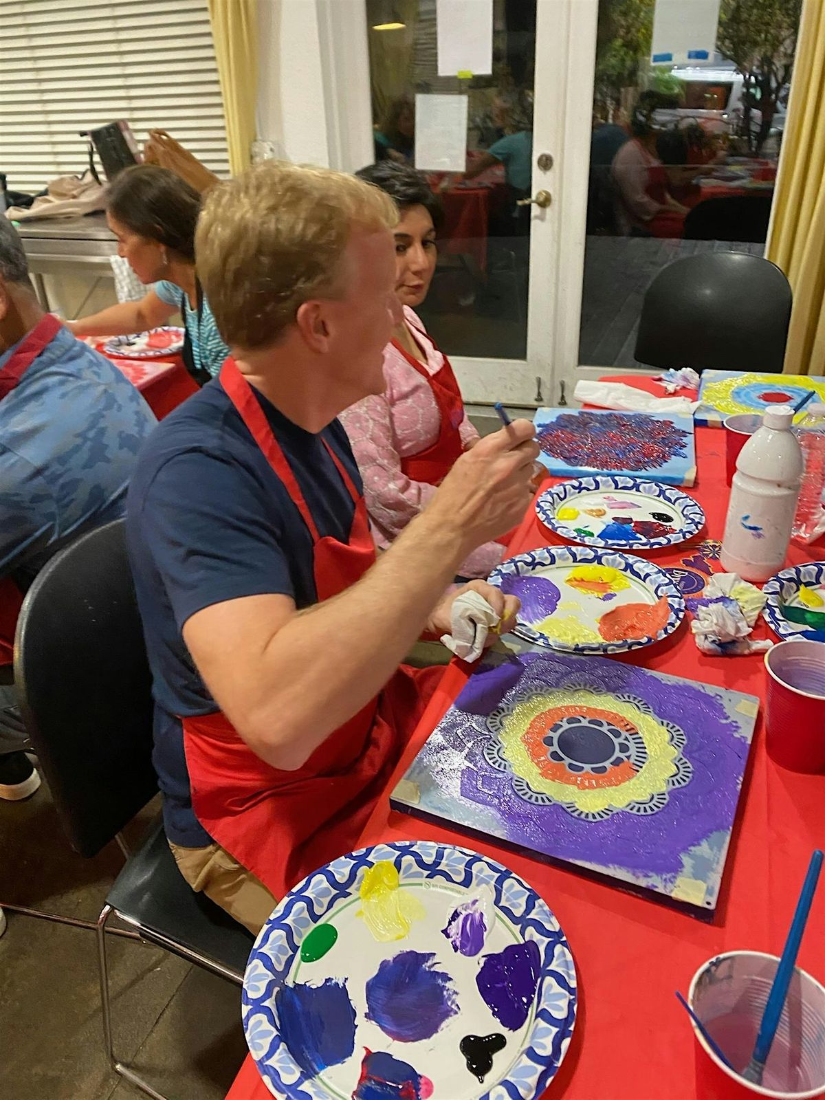 Mandala painting for the New year!!