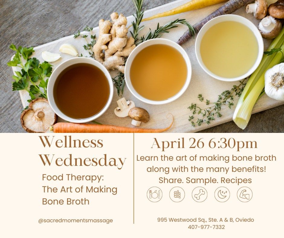 Wellness Wednesday Food Therapy The Art Of Making Bone Broth Sacred Moments Massage And Healing 3208