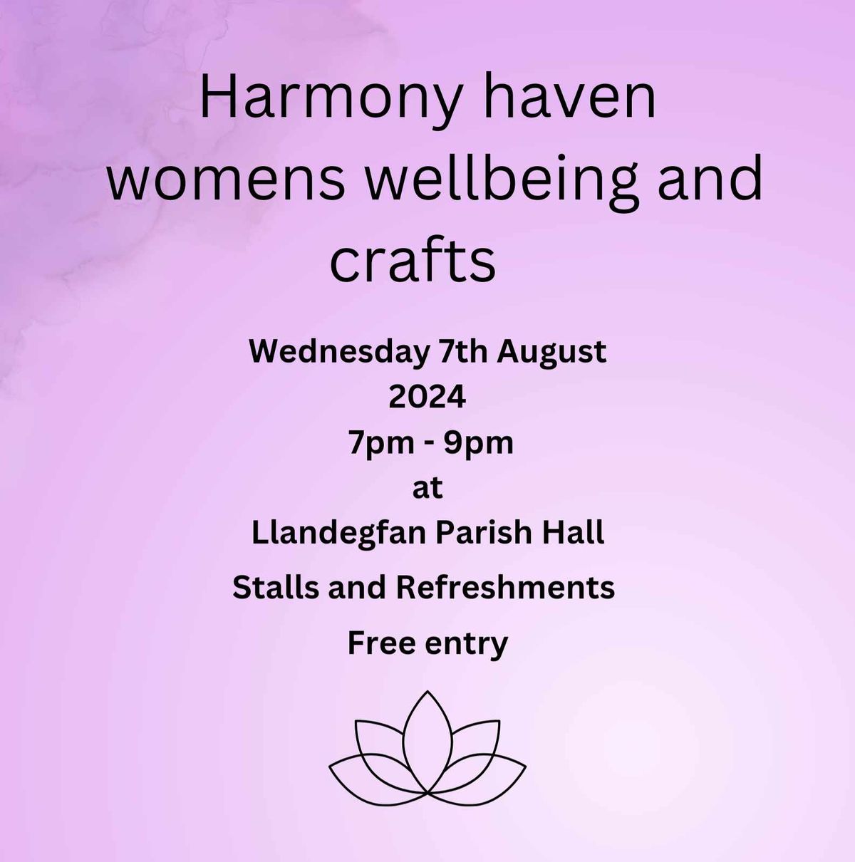 Harmony Haven - a Summer Wellbeing Fair for Women 