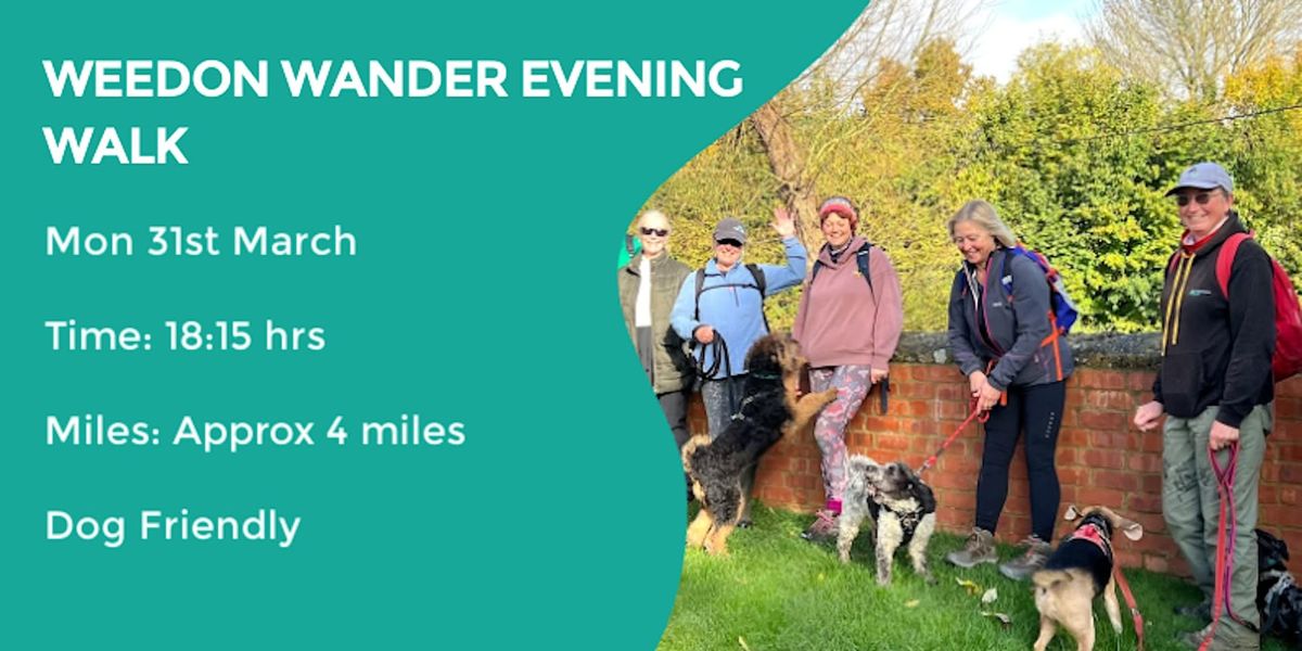 WEEDON WANDER | 4 MILES | MODERATE| NORTHANTS