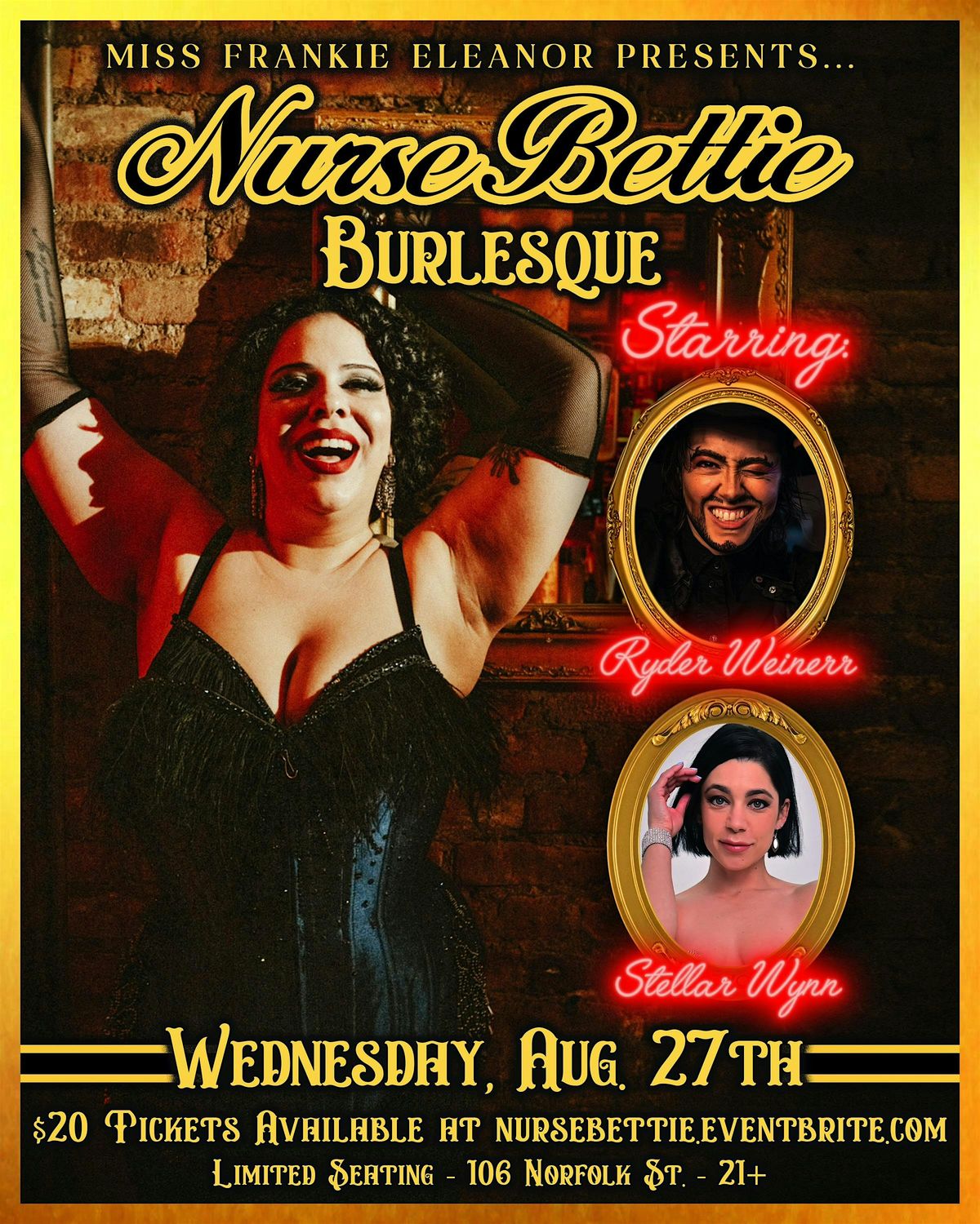 Nurse Bettie Burlesque Show