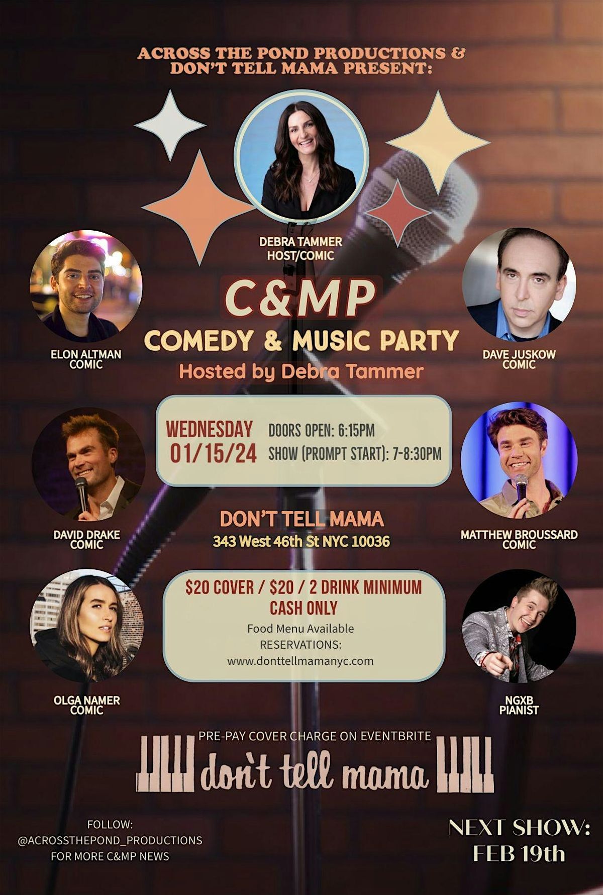 C&MP: Comedy & Music Party