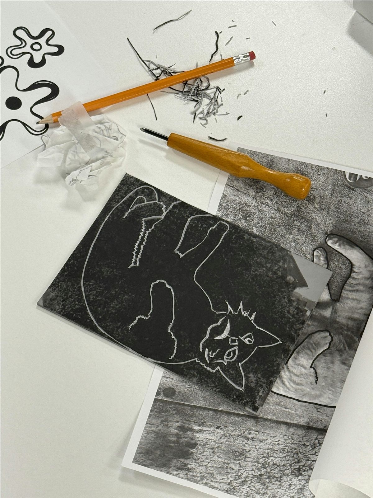 Stamp Carving and Print Making Workshop: Ghoul's Night