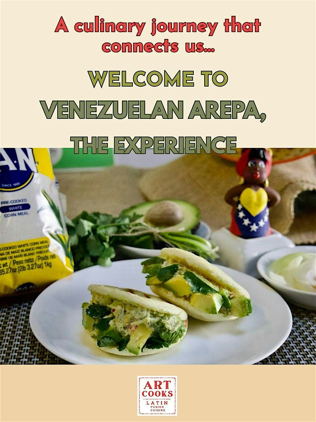 CULINARY WORKSHOP:  La Experiencia de Hacer Arepas Venezolanas