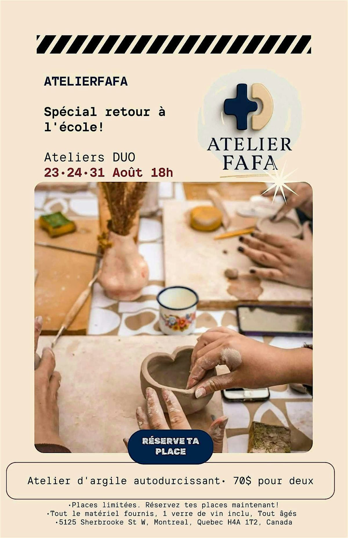Atelier FAFA Summer special DUO workshops