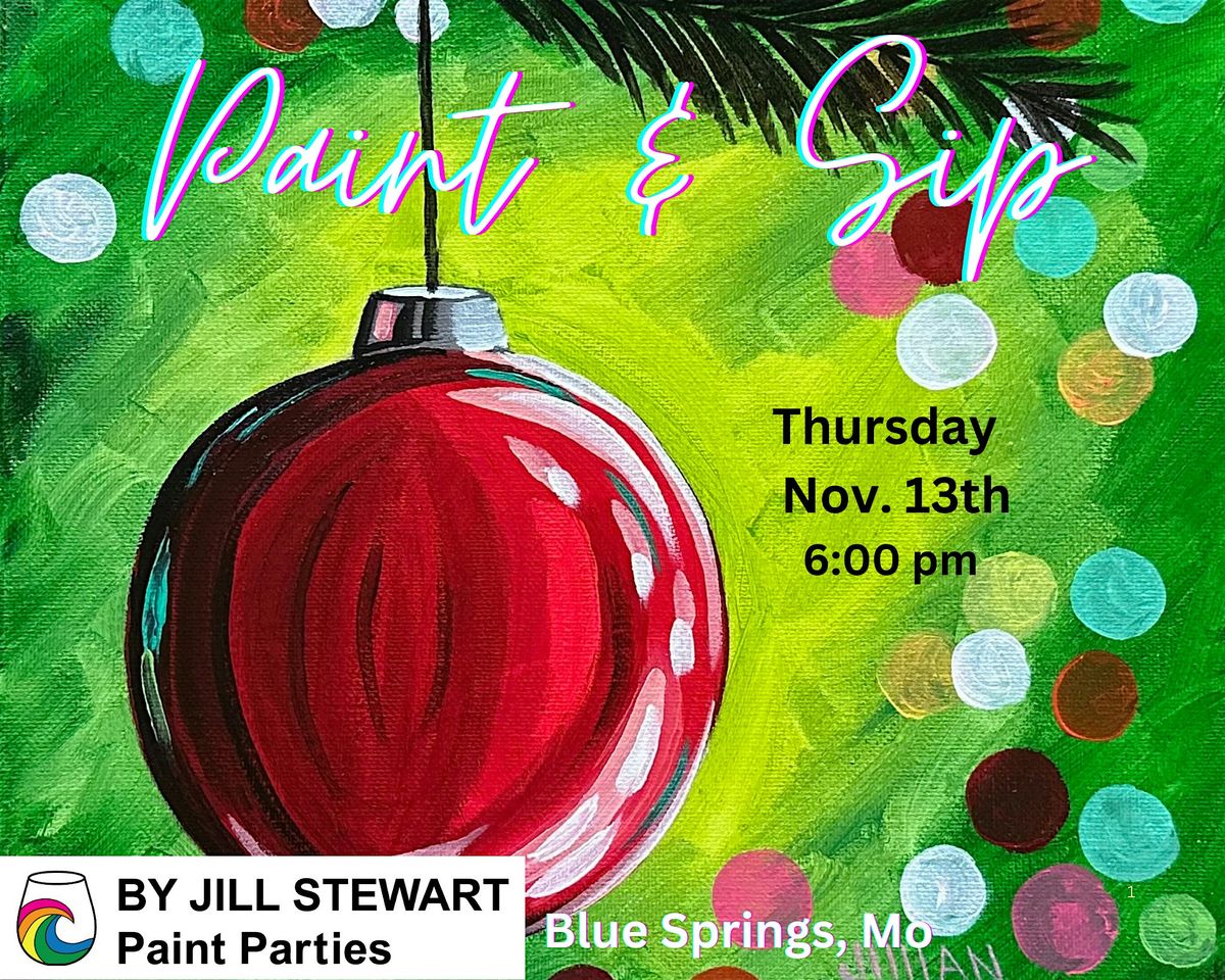 Christmas Ornament Paint Party