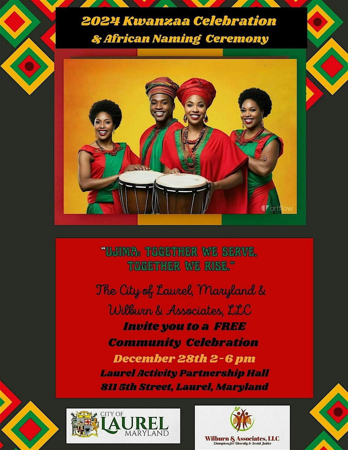 2024 Annual Kwanzaa Celebration & African Naming Ceremony