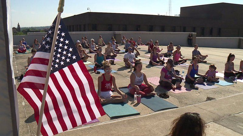 Yoga on the Roof