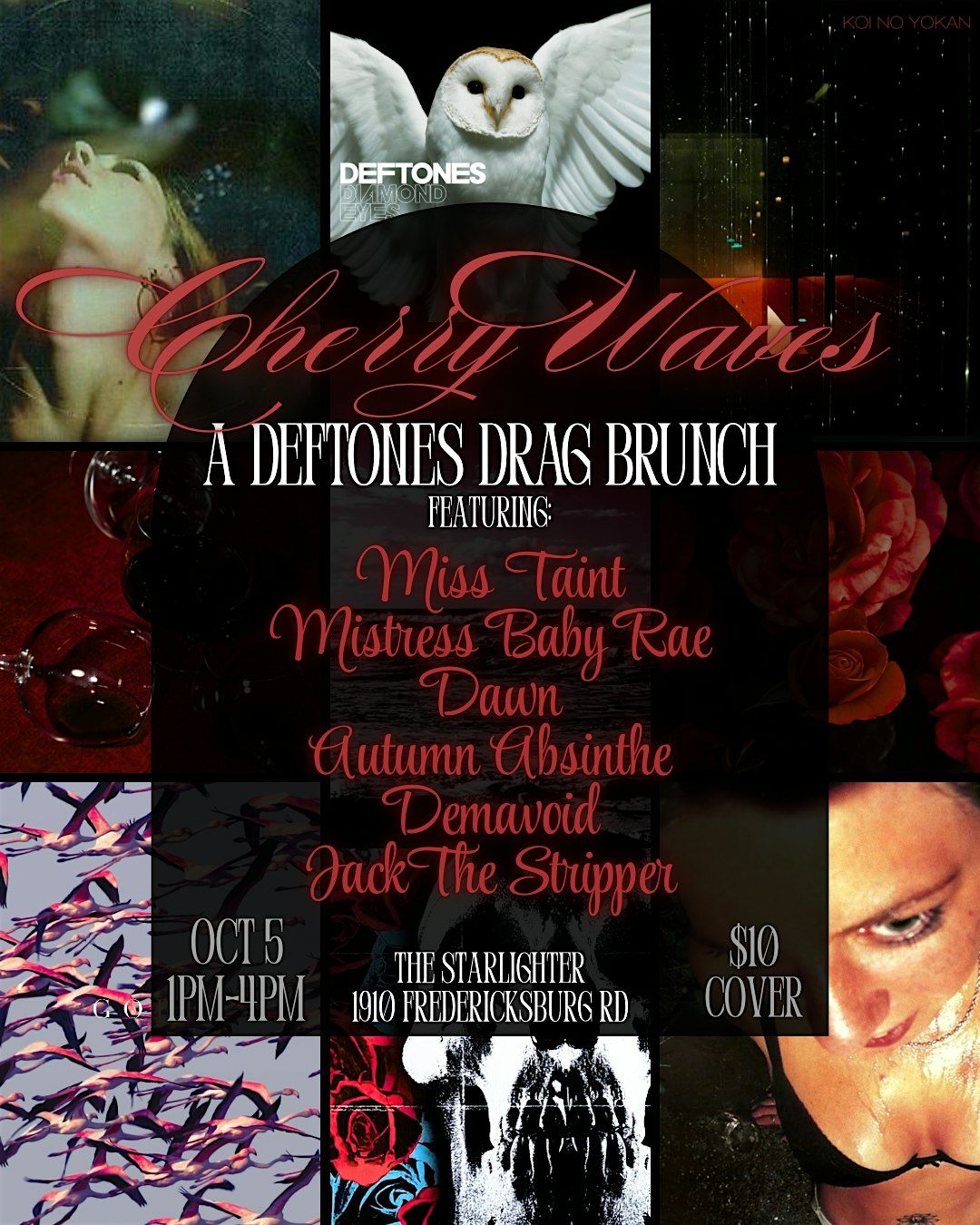 Cherry Waves - A Deftones Drag Brunch