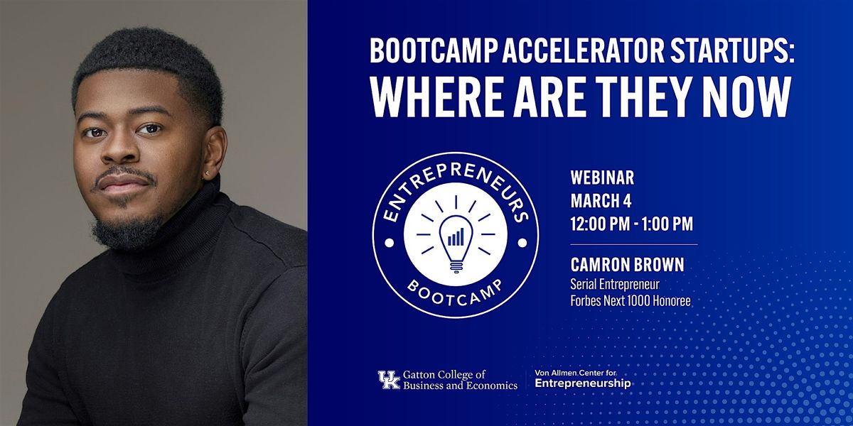 Bootcamp Accelerator Startups: Where Are They Now featuring Counter