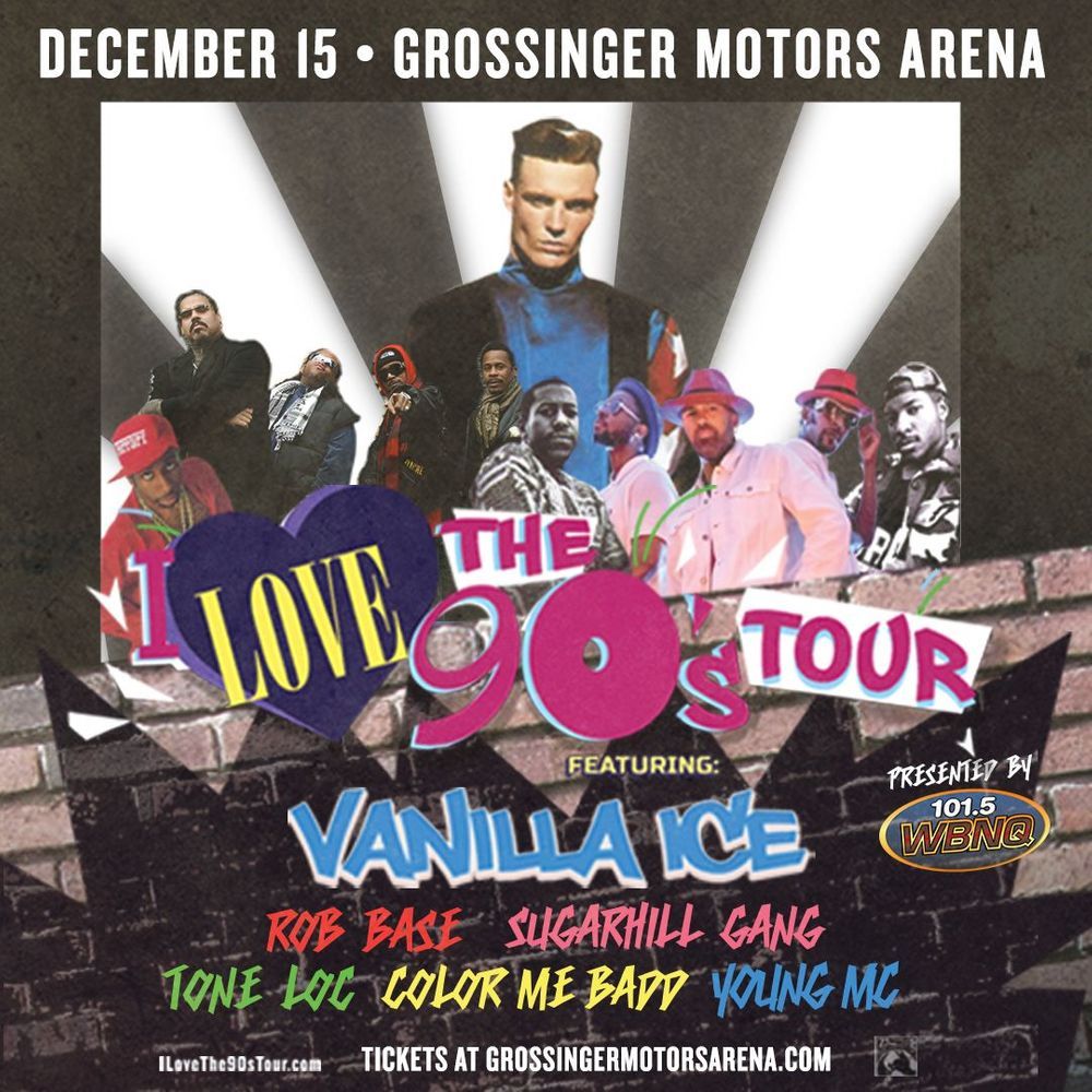 I Love The 90's Tour: Vanilla Ice  Tone Loc  Young MC & Rob Base
