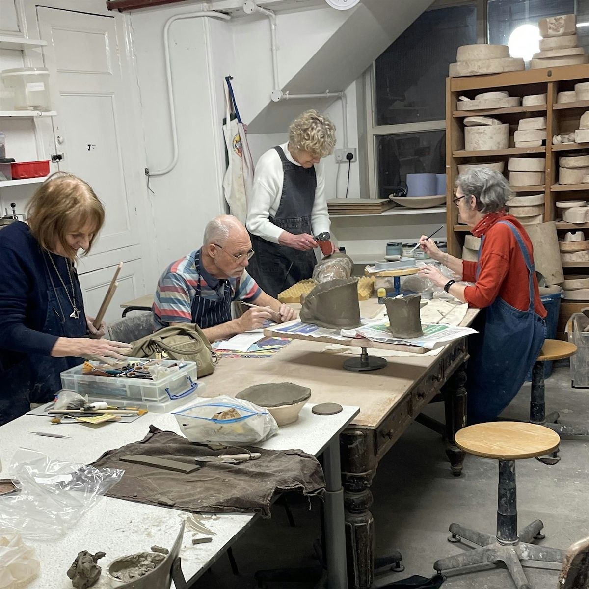 Pottery Taster Session - Hand-building and Throwing on the Wheel