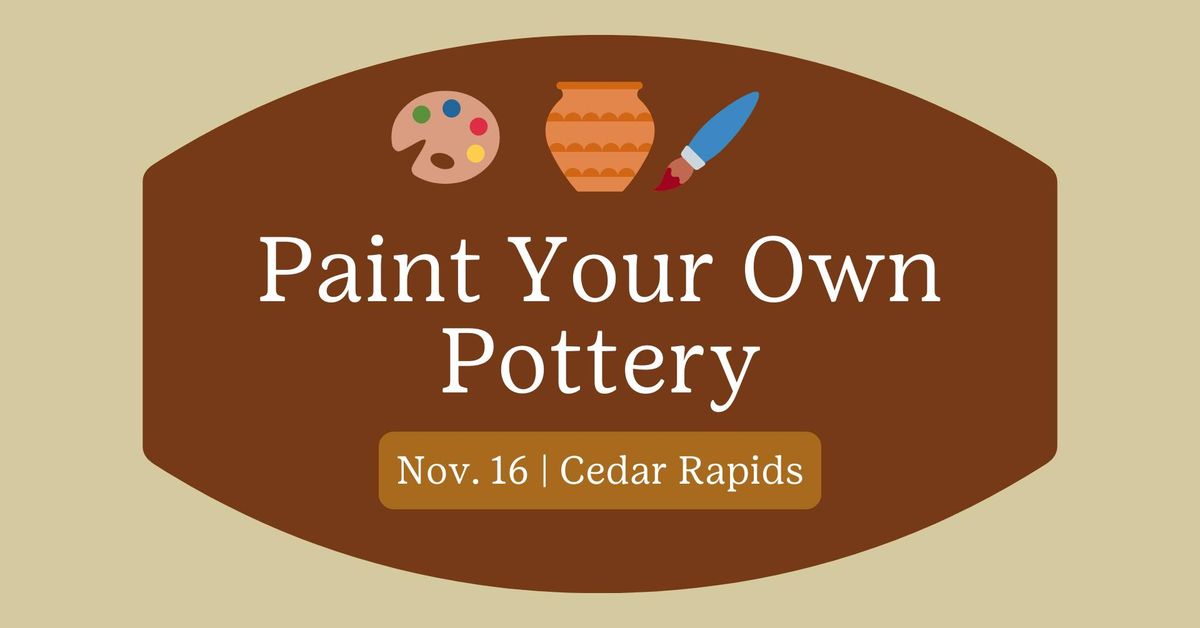 Paint Your Own Pottery