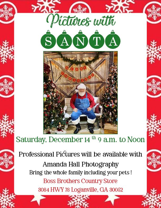 Pictures with Santa 