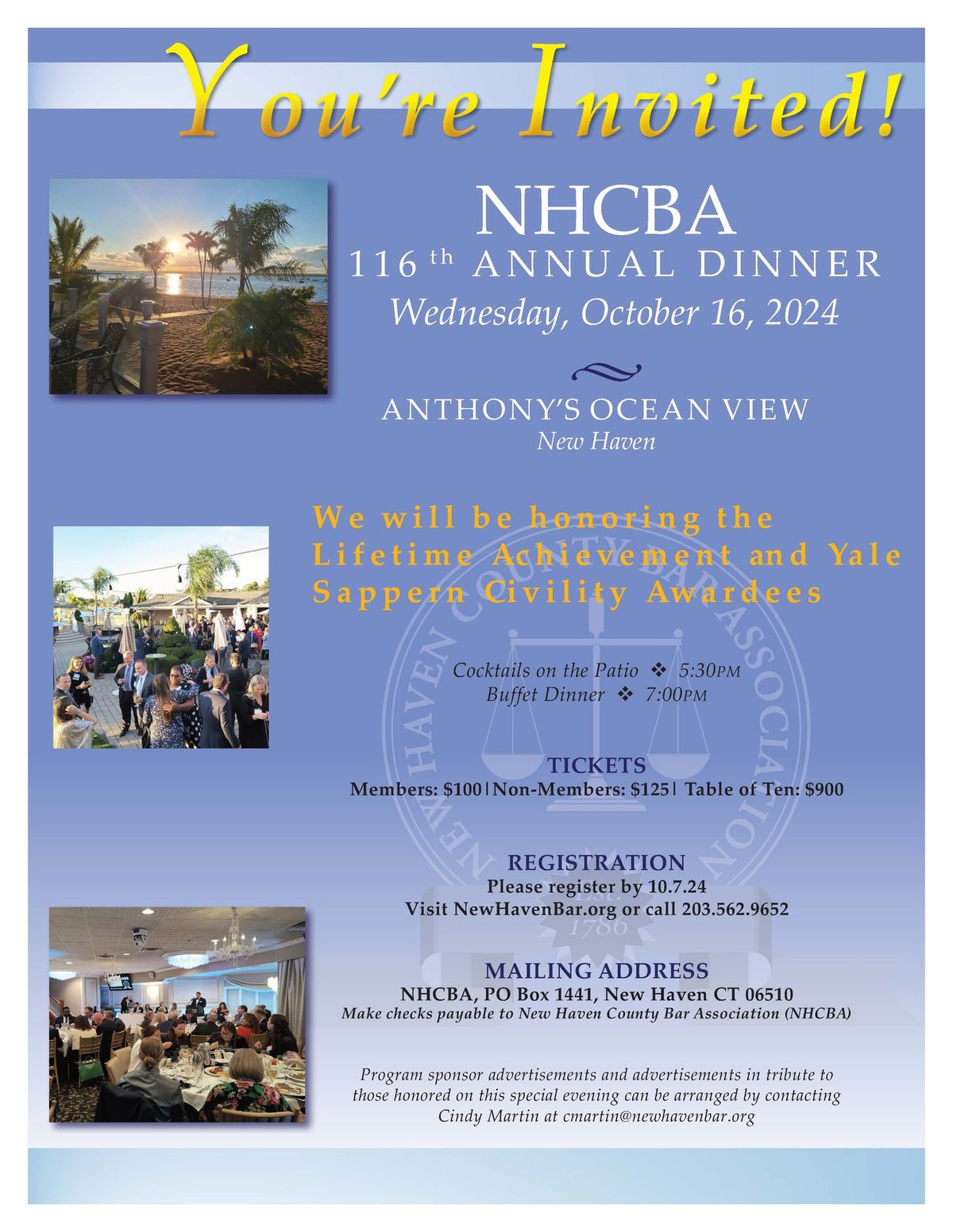 NHCBA Annual Dinner