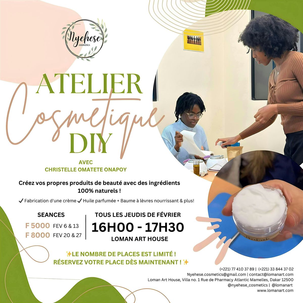 ATELIER COSM\u00c9TIQUE DIY