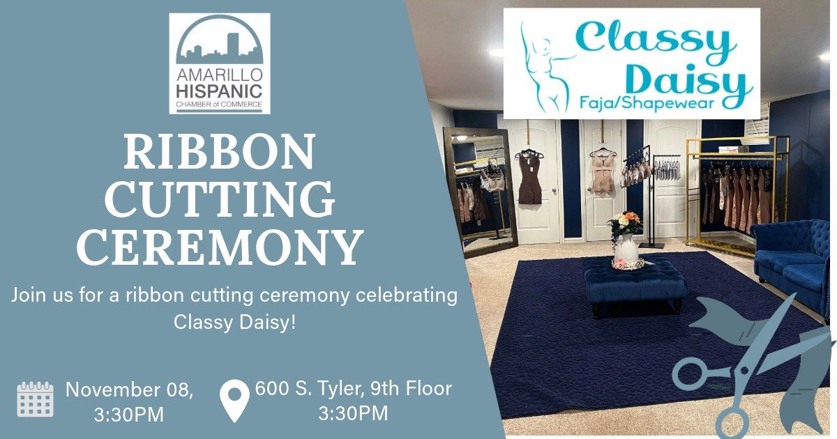 Ribbon Cutting for Classy Daisy