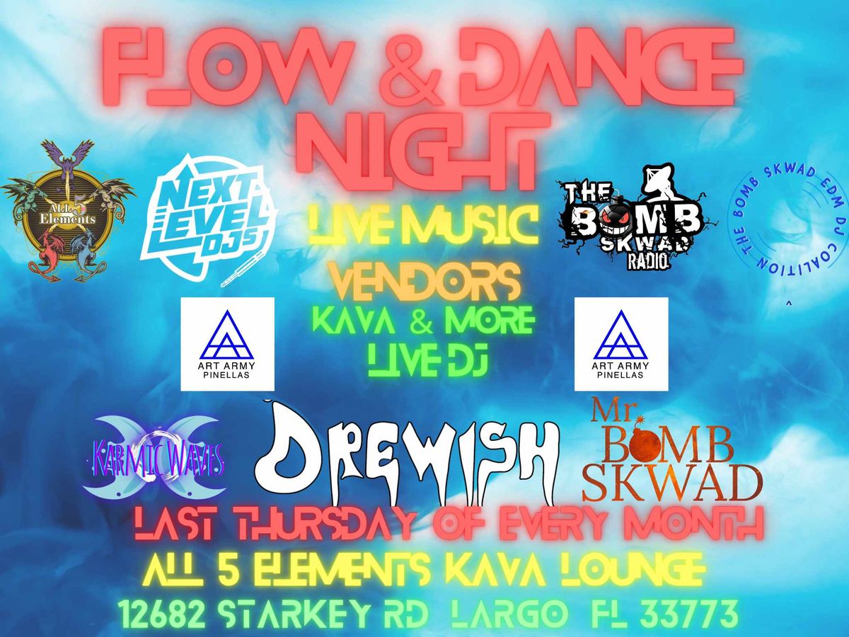 Flow\/Dance Night & Night Market With The Bomb Skwad Radio 