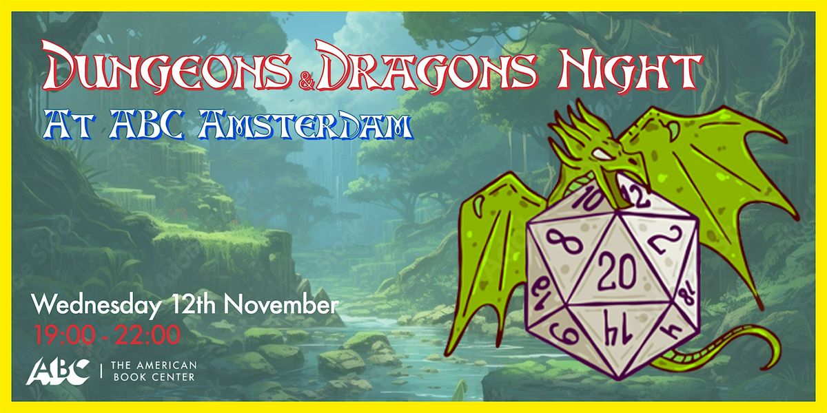 Dungeons & Dragons Night at ABC Amsterdam