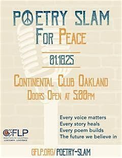 POETRY SLAM FOR PEACE