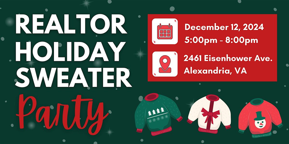 Realtor Holiday Sweater Party