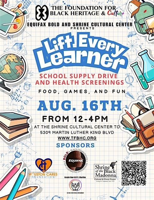Lift Every Learner Backpacks and School Supplies Giveaway