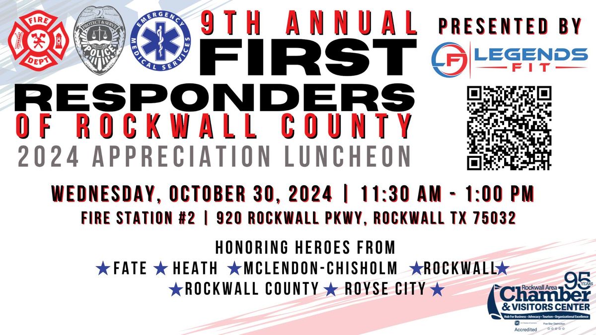 First Responders Appreciation Luncheon