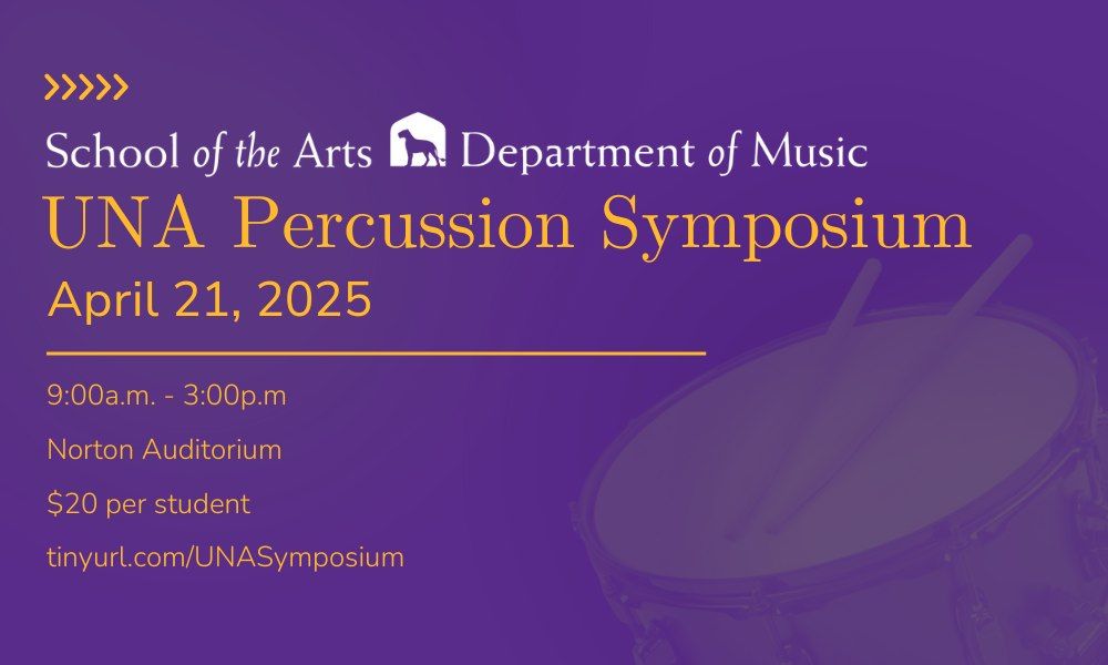 UNA Percussion Symposium