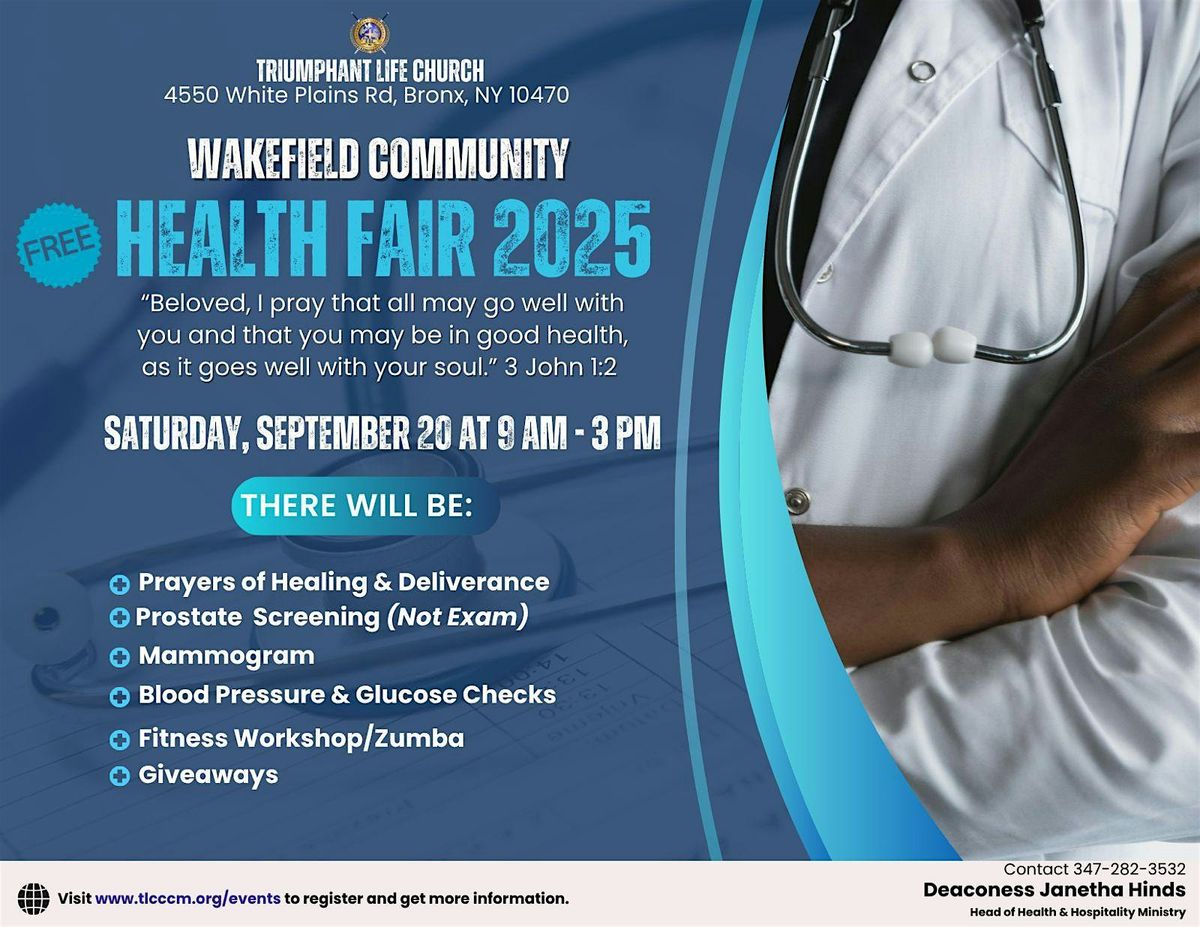 FREE HEALTH FAIR!