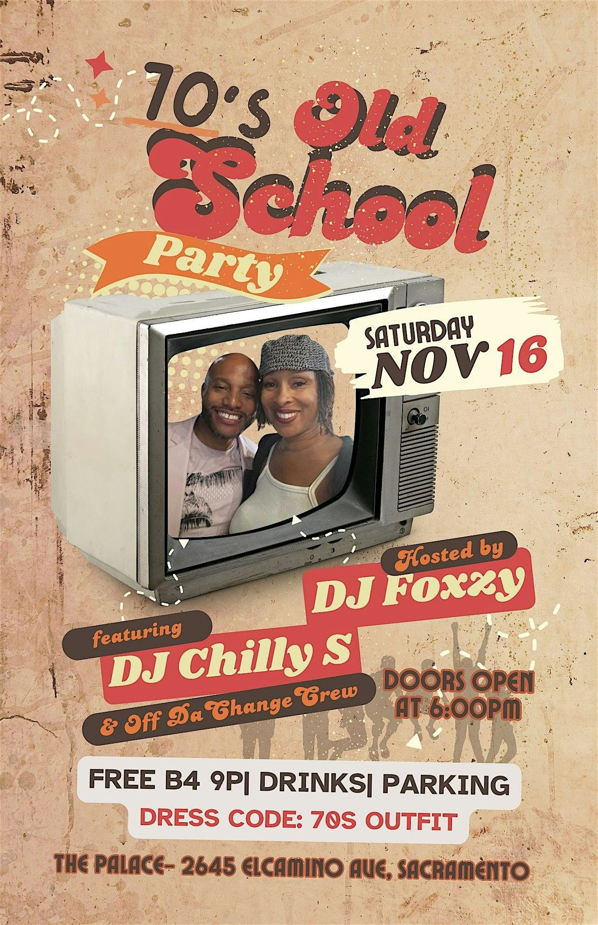 70s Old School R&B Party |3rd Saturdays at the Palace