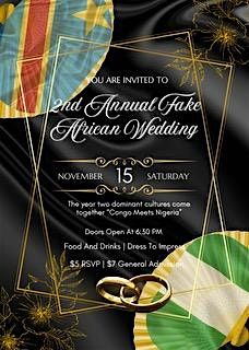 ASA Fake African Wedding