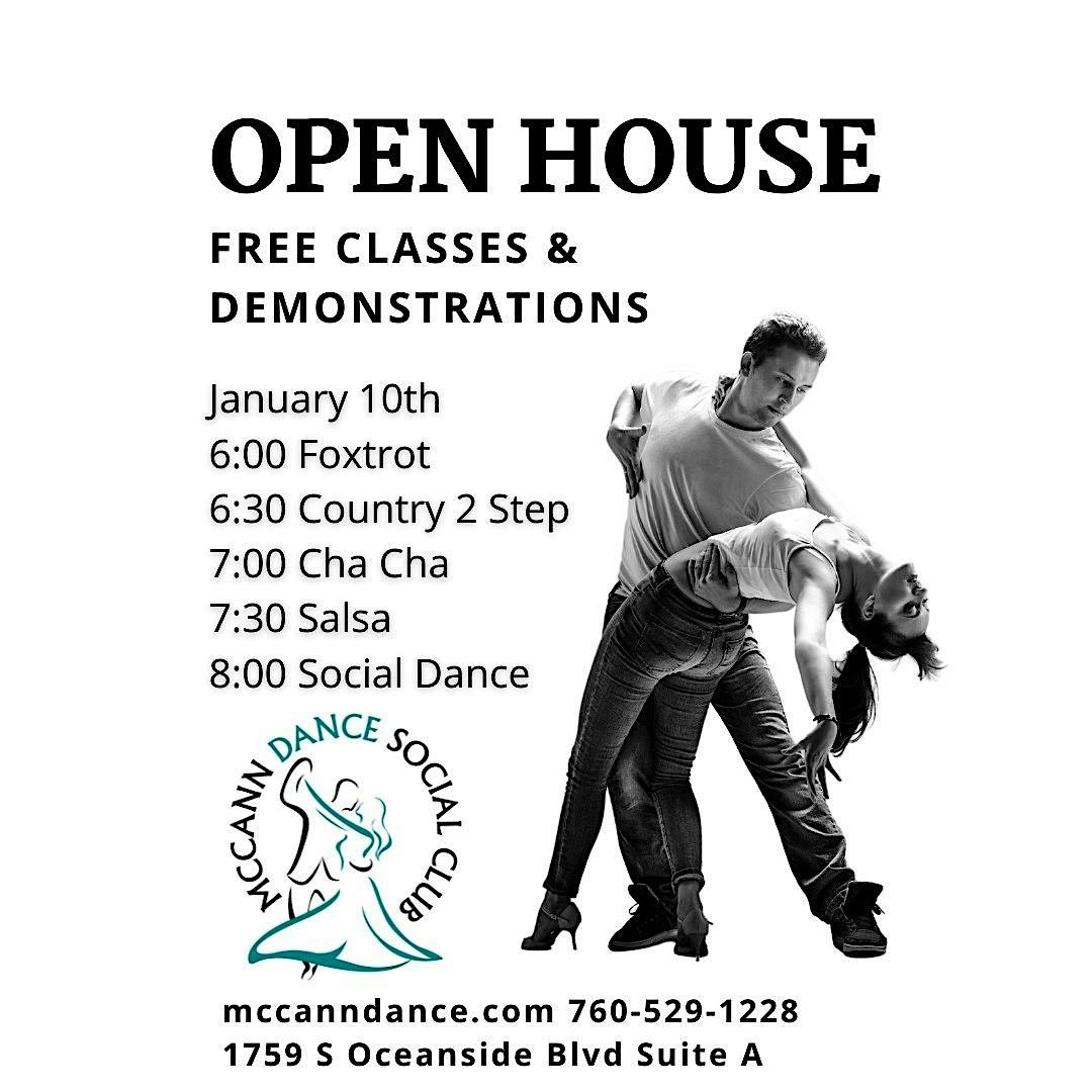 Free Open House @ McCann Dance